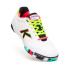 Zapatillas de Futbol Sala Kelme Precision Hombre Blanco y Negro