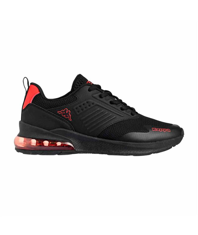 Zapatillas Kappa Myagi Lace Negro Rojo Mid...