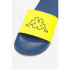 Chanclas Kappa Noles Hombre Azul/Verde lima