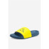 Chanclas Kappa Noles Hombre Azul/Verde lima