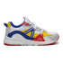 Zapatillas Kappa London Lace Infantil Blanco/Rojo/Azul