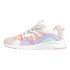 Zapatillas Kappa London Lace Infantil Blano/Violeta/Rosado