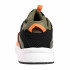 Zapatillas Kappa London Lace Infantil Negro/ Verde oscuro/ Naranja