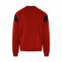 Sudadera Kappa Dido Rojo Negro Hombre