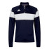 Sudadera Fitness Kappa Dovare Hombre Azul Marino/Blanco