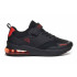 Zapatillas Kappa Myagi Ev Negro Rojo Mid Coral Infantil