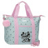 Bolso-Bandolera Disney Tote Bag Mickey Y Minnie Kisses Azul