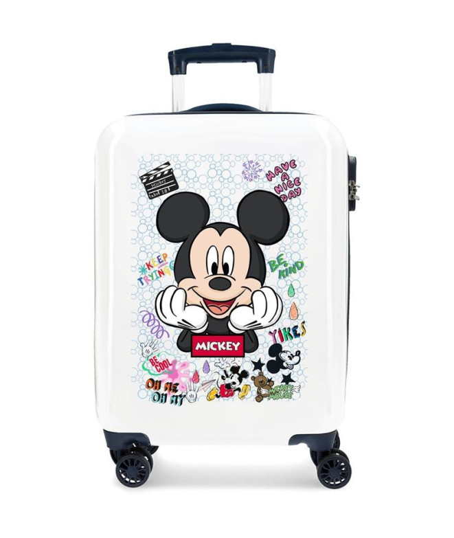 Trolley Disney Abs Suitcase 55Cm.4W Mickey Be...