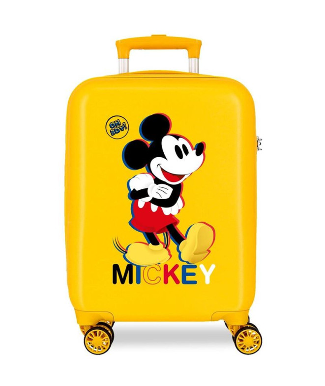 Trolley Disney Abs Suitcase 50 Cm.4R Mickey 3D...
