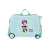 Maleta Infantil Disney Abs Rolling 4W.(2 Multid.)Minnie Enjoy The Day Turquesa