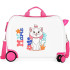 Maleta Infantil Disney Abs Rolling 4W.(2 Multid.) Aristocats Marie In Blanco