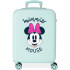 Trolley Disney Abs Suitcase 55Cm.4W. Minnie Smile Azul