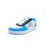 Zapatillas Kappa Malone Infantil Blanco/Negro/Azul Lt