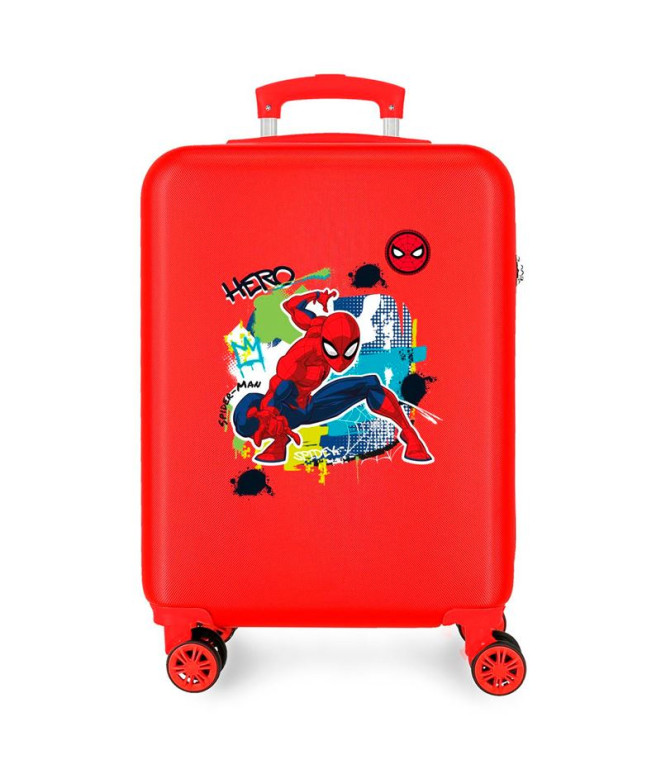 Trolley Marvel Abs 55Cm.4R.Spiderman Urban Rojo...