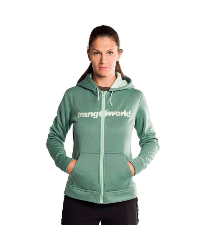 Chaqueta Trangoworld Liena Mujer Verde Hoja/Menta