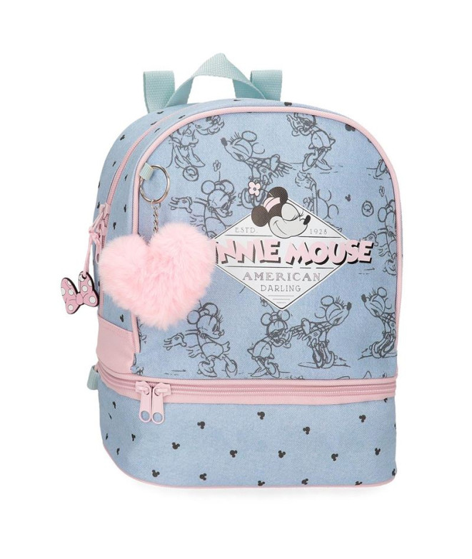 Mochila De Paseo Disney Backpack 28Cm. Minnie...