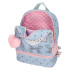 Mochila De Paseo Disney Backpack 28Cm. Minnie Mouse American Azul