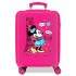 Trolley Disney Abs Suitcase 55Cm 4W Around The World Paris Fuchsia Rosa