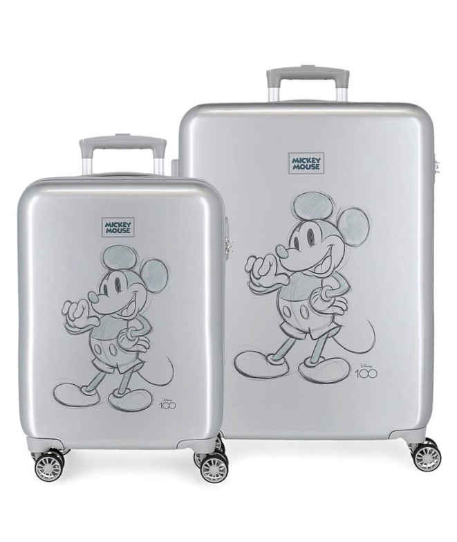 Trolley Disney Abs Luggage Set 2/ 55-68Cm.4W....