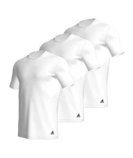 Camiseta Adidas Ss Tee Crew Active Core Cotton Hombre...