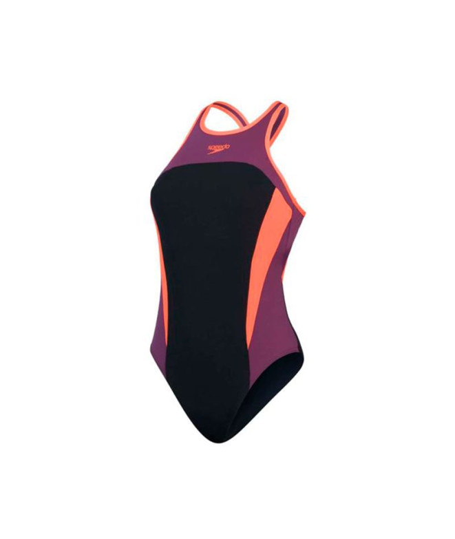Bañador de Natación Speedo Mujer High Neck...