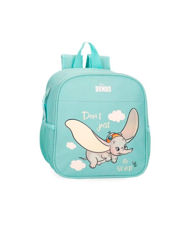 Mochila Disney Backpack 25 Cm. Dumbo Fly Azul