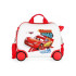 Maleta Infantil Disney Abs Rolling 4W.(2 Multi.) 45Cm.Good Mood Cars Blanco