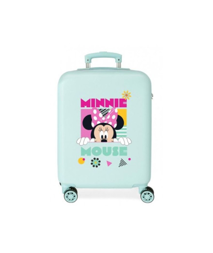 Trolley Disney Abs Suitcase 55Cm.4W. Mnnie Geometric...