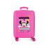Trolley Disney Abs Suitcase 55Cm.4W. Minnie Geometric Fucisa Rosa