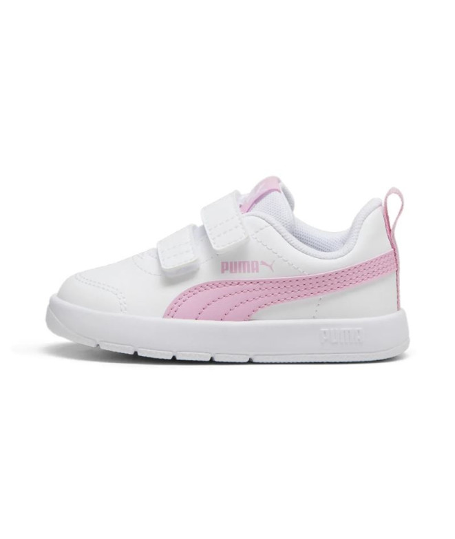 Zapatillas  Puma Courtflex V3 V Infantil Blanco...