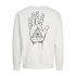 Sudadera Jack and Jones Jjmystic Hombre Cloud Dancer