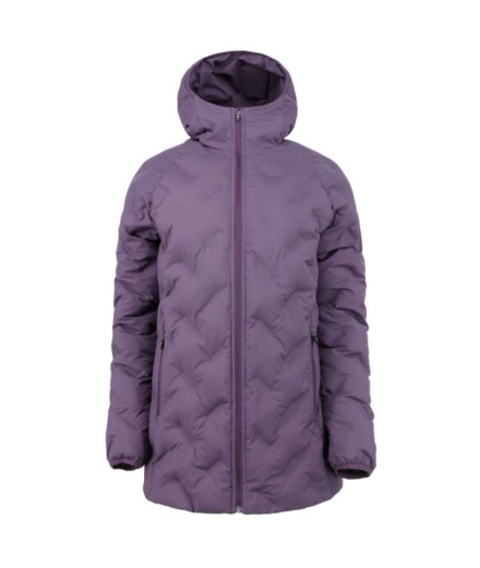Chaqueta de Montaña Joluvi Bonn Mujer Ciruela Oscuro Negro