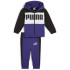 Pantalón Casual Puma Minicats Colorblock Jogger Fl Infantil Azul