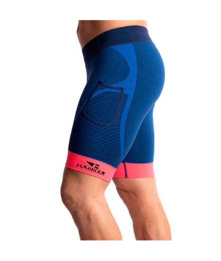 Mallas de Running Hanker Corta Pog Azul