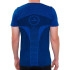 Camiseta de Running Hanker Dung Manga Corta Azul