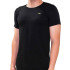 Camiseta de Running Hanker Dung Manga Corta Negro
