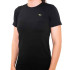 Camiseta de Running Hanker Dung Manga Corta Negro