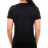 Camiseta de Running Hanker Dung Manga Corta Negro