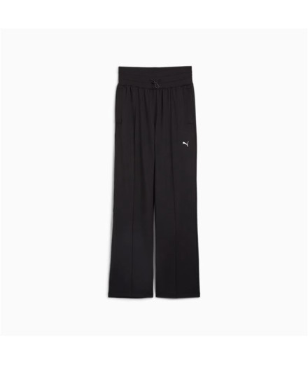 Pantalón de Fitness Puma Cloudspun Hw Wide Mujer Negro