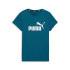 Camiseta Puma Essentials Logo Mujer Azul