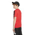Camiseta adidas 3 Bandas Infantil Rubpur/Negro