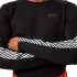 Camiseta Helly Hansen Lifa Active Stripe Crew Hombre Negro