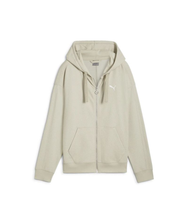 Chaqueta  Puma Her Full-Zip Hoodie Mujer Desert...