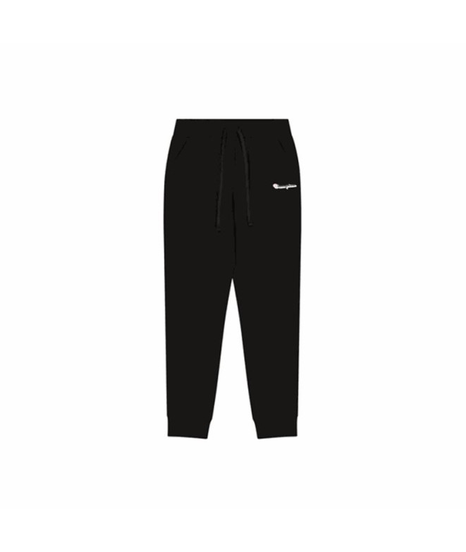 Pantalón Champion Rib Cuff Mujer Negro