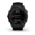 Reloj Garmin Fenix 7X Solar Plata negro Correa Negro