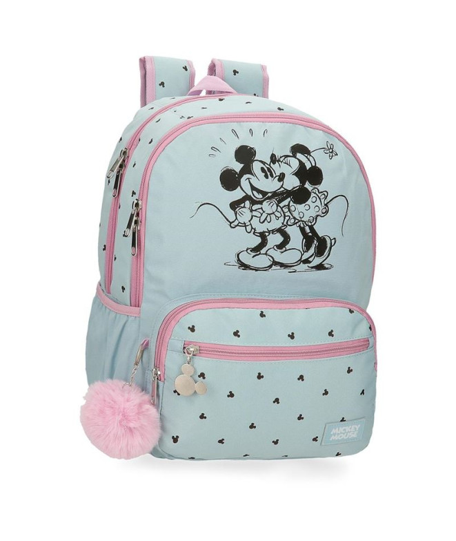 Mochila Disney Backpack 44Cm.2C.Mickey Y Minnie...