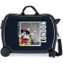 Maleta Infantil Disney Abs Rolling 4W.(2 Multid.) Mickey Y Minnie London Azul