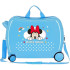 Maleta Infantil Disney Abs Rolling Suitcase 4W.(2 Multid.)Minnie Rainbow Azul