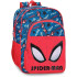 Mochila Marvel 40Cm.2C.Spiderman Authentic Rojo