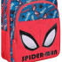 Mochila Marvel Compact 2R.Spiderman Authentic Rojo